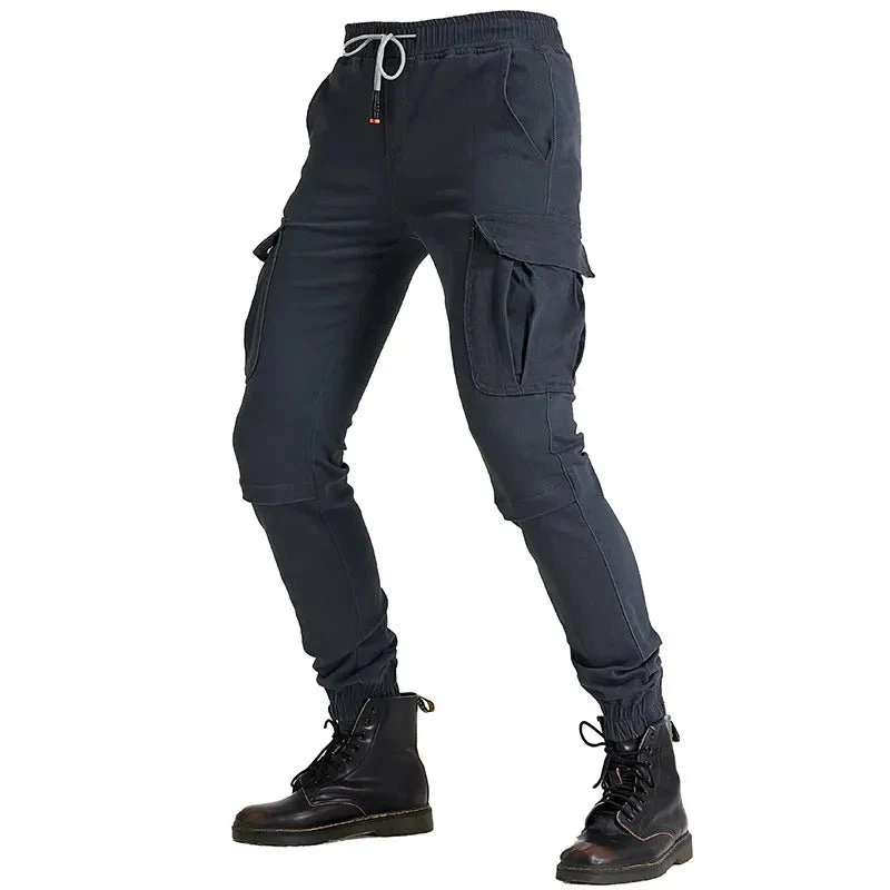Pantalon cargo moto homme - Navy | UrbanGear™