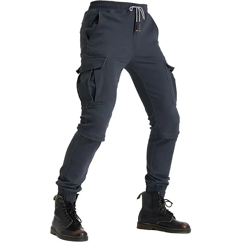 Pantalon cargo moto homme - Navy | UrbanGear™