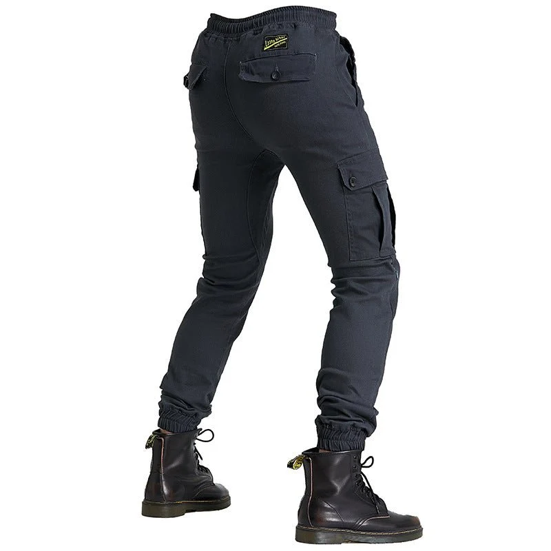 Pantalon cargo moto homme - Navy | UrbanGear™