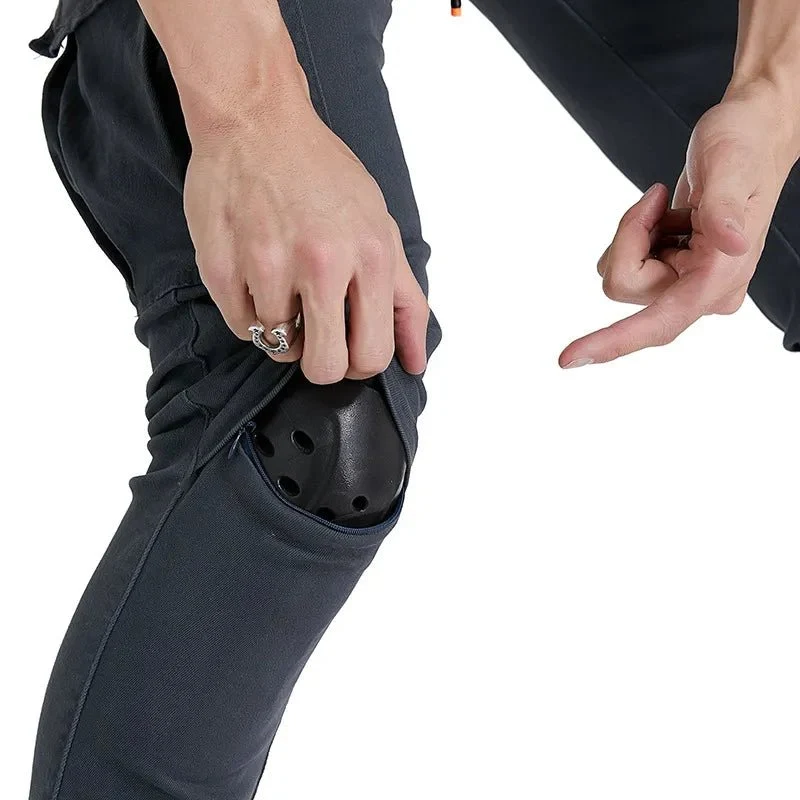 Pantalon cargo moto homme - Navy | UrbanGear™