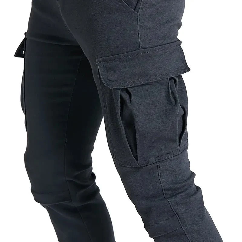 Pantalon cargo moto homme - Navy | UrbanGear™