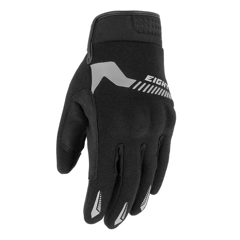 Gant moto été/mi-saison homme First noir/gris | CE homologué