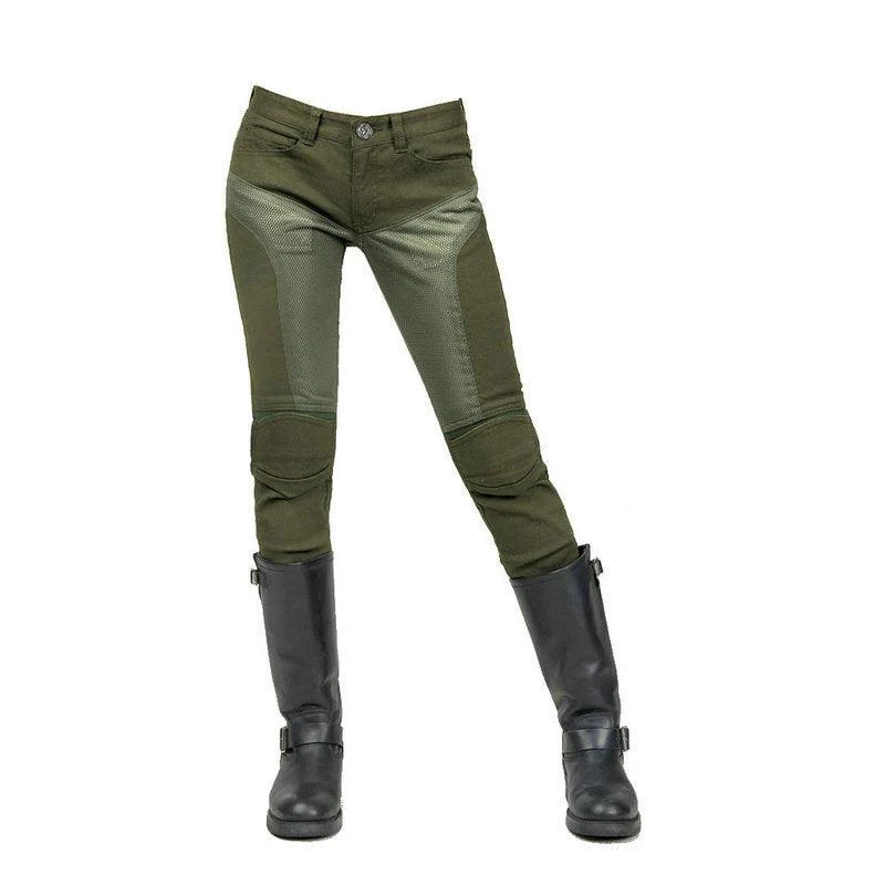 Pantalon moto femme été - VELOZA™
