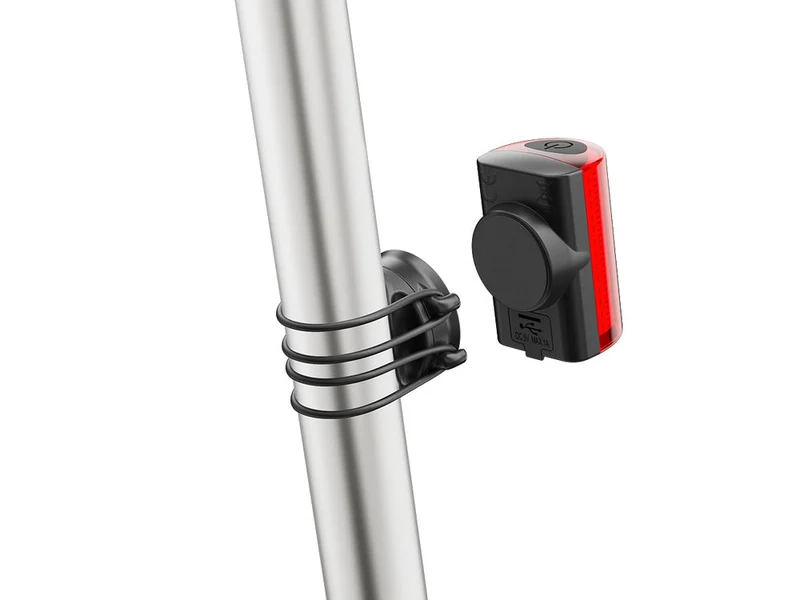 Lumière Magnétique Arrière Shapeheart - Feu Vélo Fixation Aimant Rechargeable