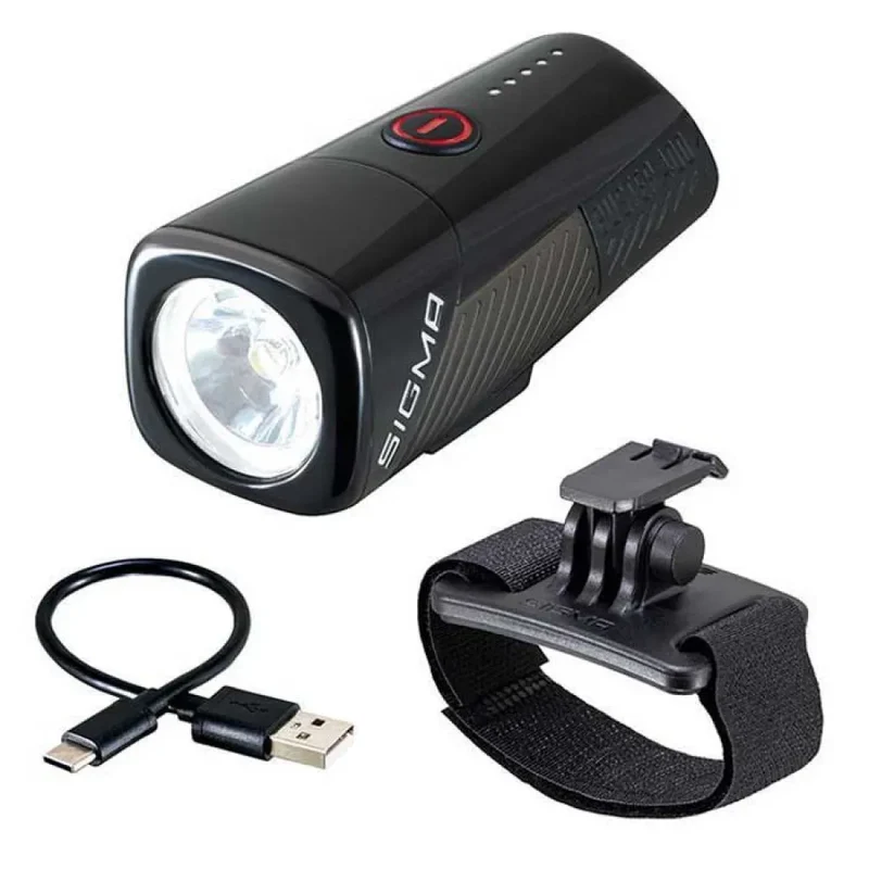Éclairage Casque Sigma Buster 150 HL - LED Rechargeable Casque Vélo