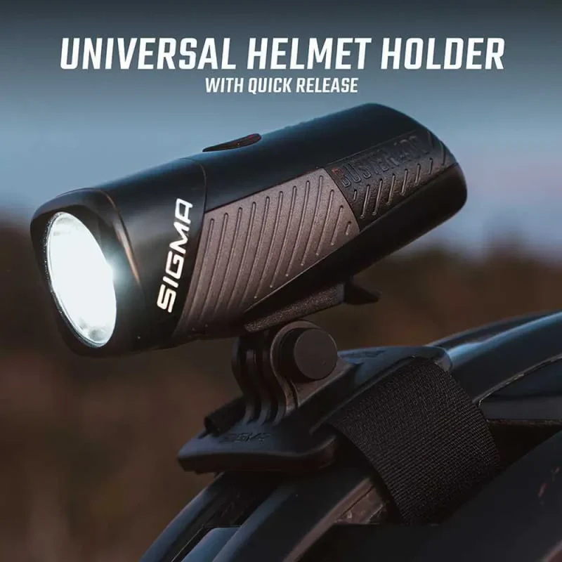 Éclairage Casque Sigma Buster 150 HL - LED Rechargeable Casque Vélo