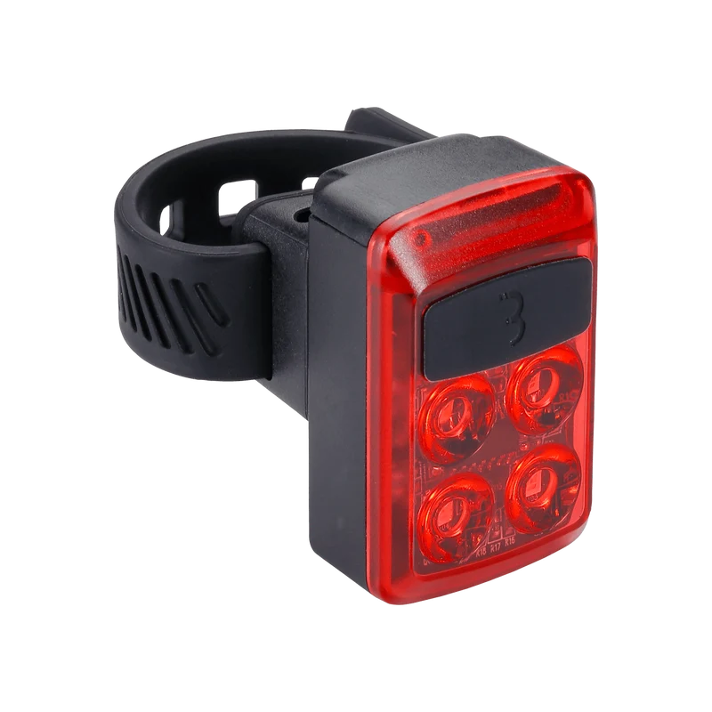 Feu Arrière Vélo BBB Slide BLS-236 - Système Coulissant Rechargeable USB-C