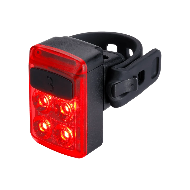 Feu Arrière Vélo BBB Slide BLS-236 - Système Coulissant Rechargeable USB-C