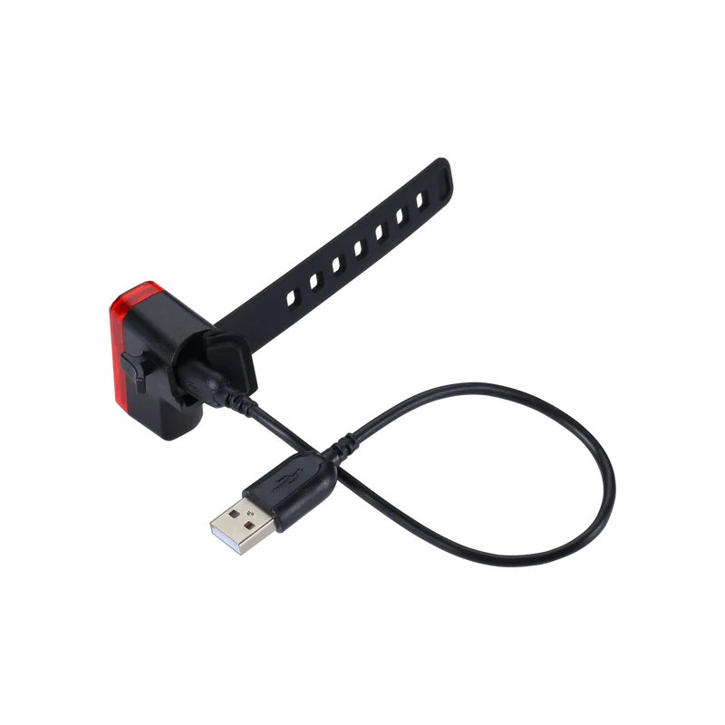 Feu Arrière Vélo BBB Salute BLS-145 - LED Compact Rechargeable USB