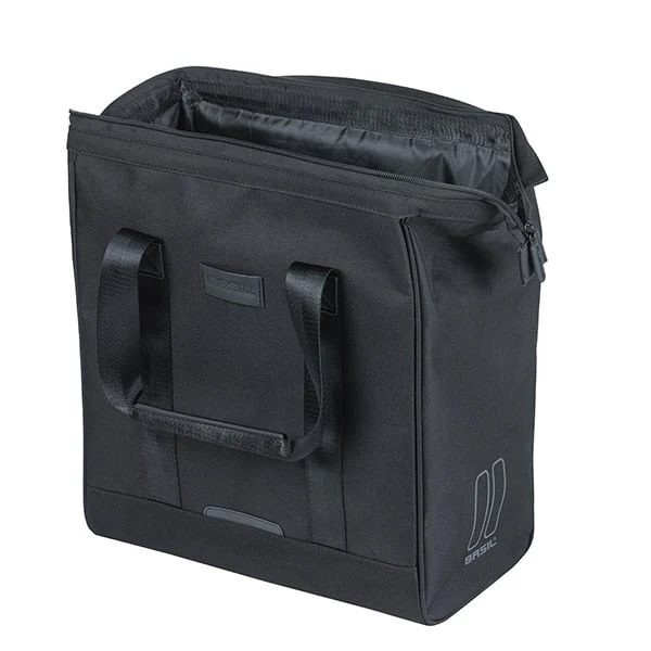 Basil Grand - bicycle shopper MIK Hooks - 23L - black