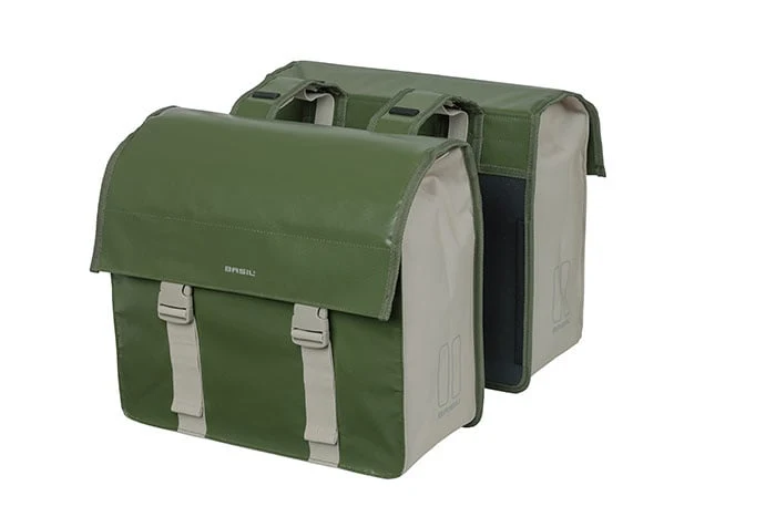 Basil Urban Load - double pannier bag - 48-53 litres - green