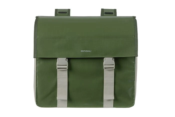 Basil Urban Load - double pannier bag - 48-53 litres - green