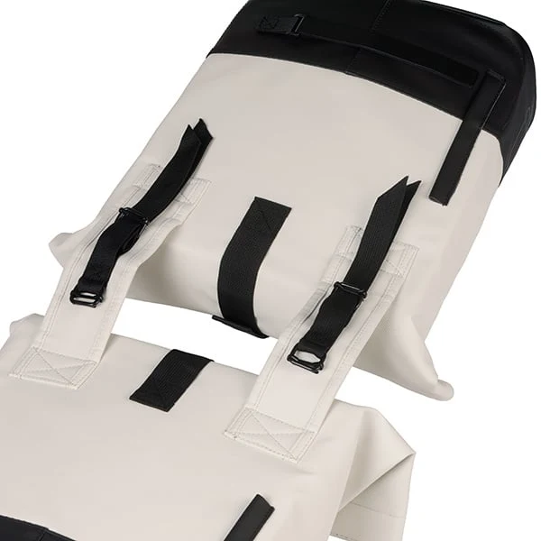 Basil Cove - double pannier bag - 28–32L - off-white/black