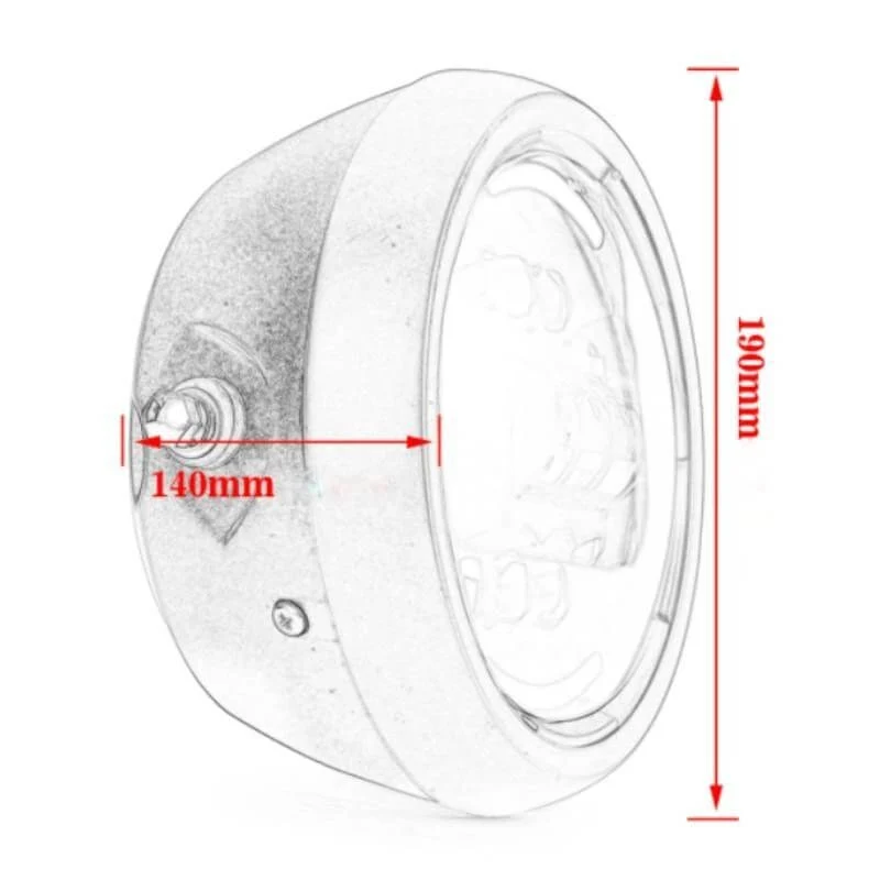 Phare moto led