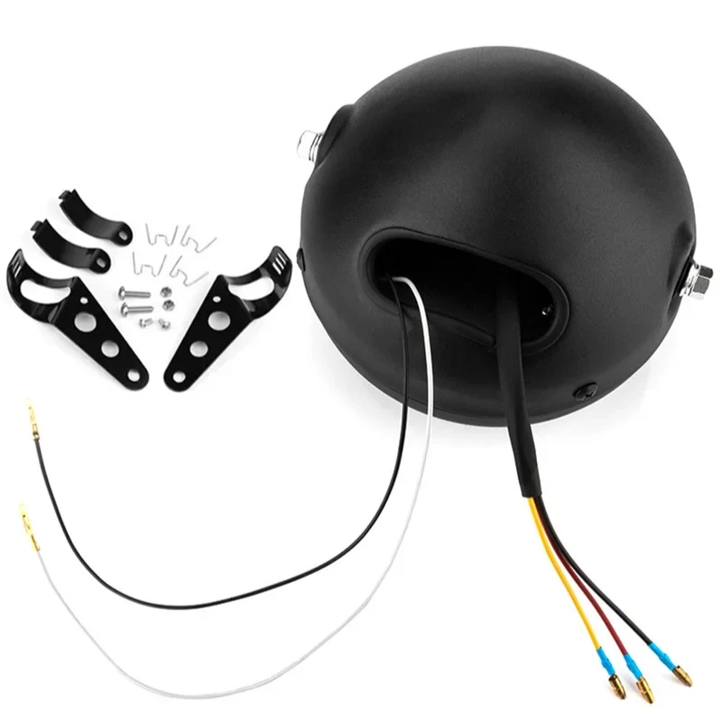Phare moto LED rond - 5.75pouces