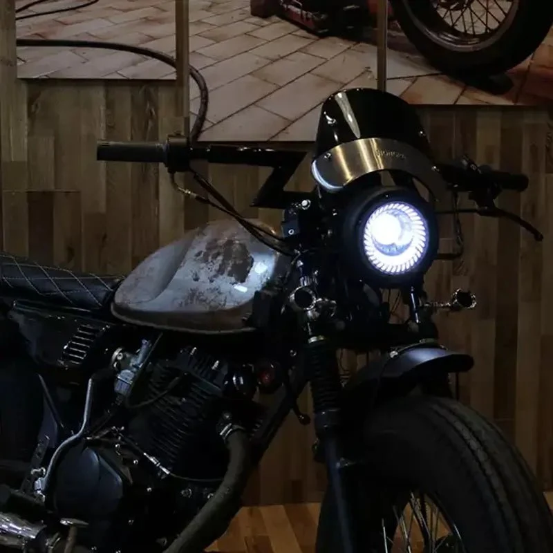 Phare led moto cafe racer