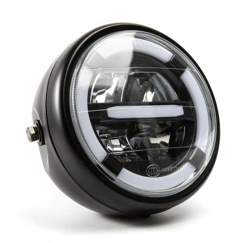 Phare rond de moto led - Jaune ou blanc