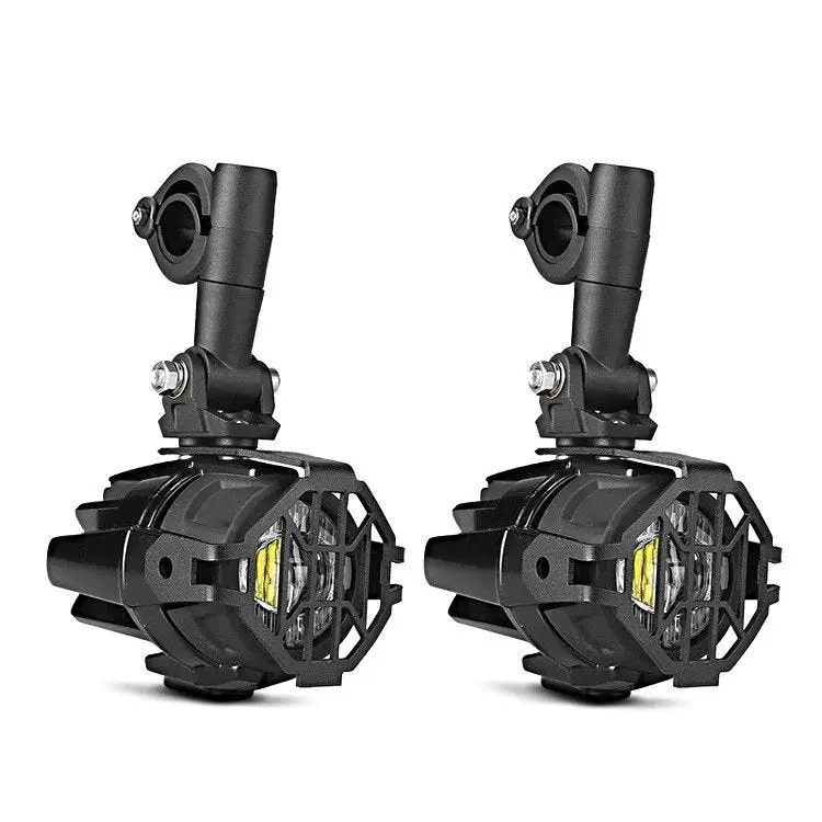 Pack : Phare additionnels LED moto + Système de surveillance de la pression des pneus avec indicateur de température
