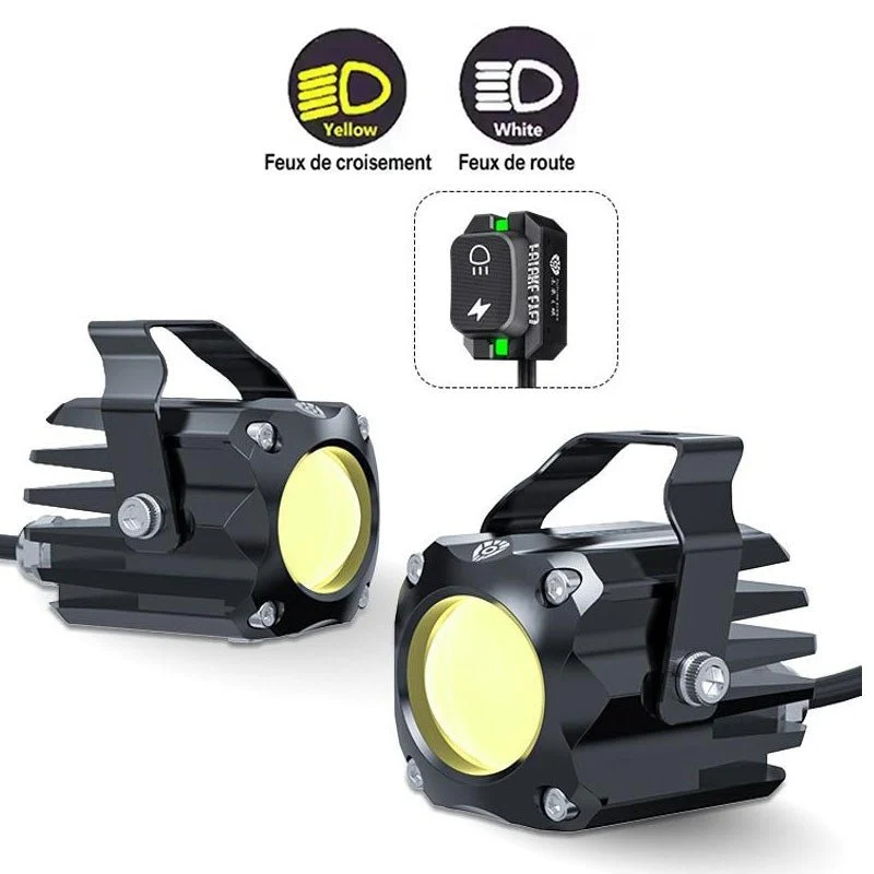 Feux additionnels moto | LUMITECH F150-S