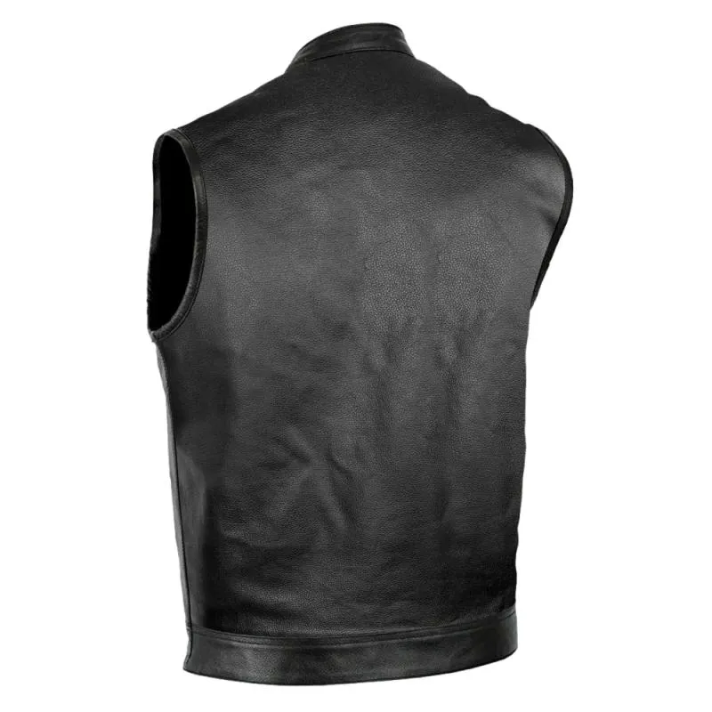Gilet cuir biker Harley Davidson - SOA