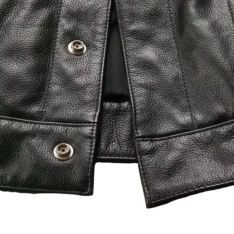 Gilet cuir biker Harley Davidson - SOA