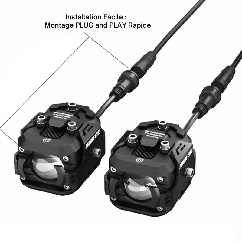 Feux additionnels moto Longue portée | F150