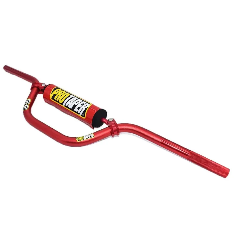 Guidon pro taper - 22mm Rouge