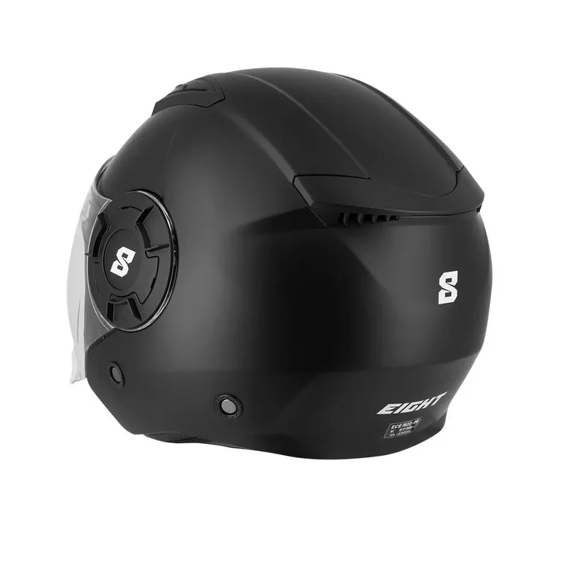 Casques Jet moto Noir Mat - S749 Twister | SOLDES