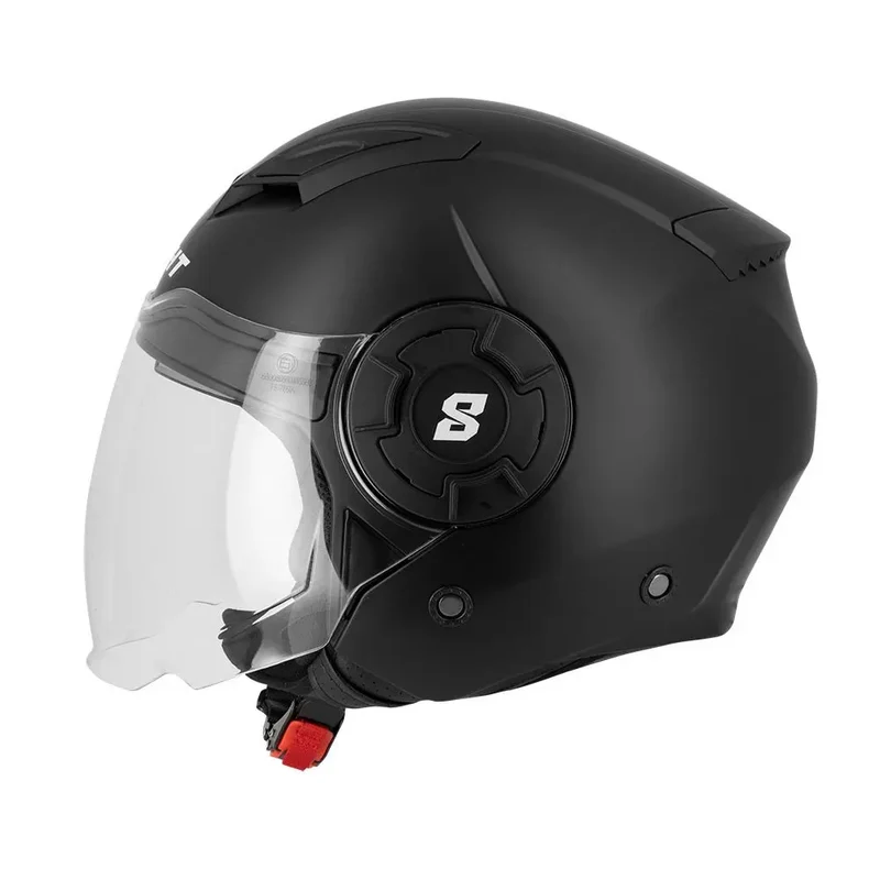 Casques Jet moto Noir Mat - S749 Twister | SOLDES