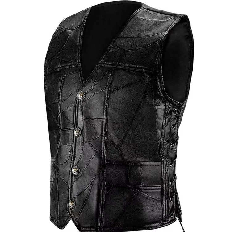 Gilet Biker "Mother Road" : L'Esprit de la Route 66