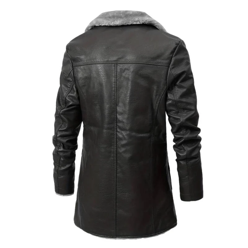 Blouson homme avec Doublure Fourrée - Style Court & Long
