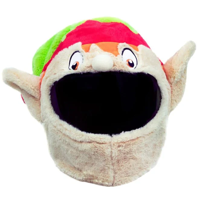 Housse casque moto - Elfe de Noel