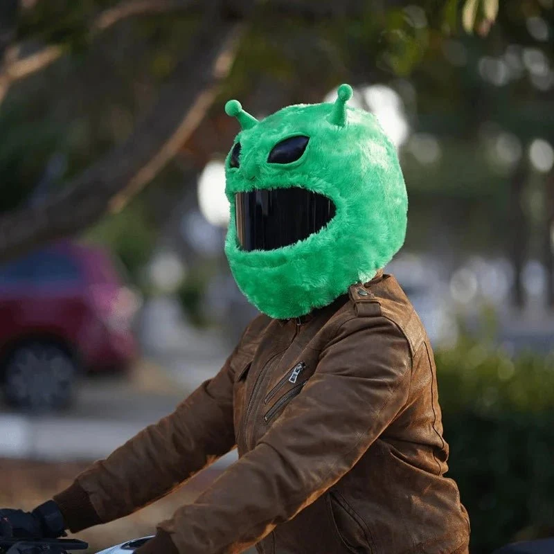 Couvre casque moto - Alien
