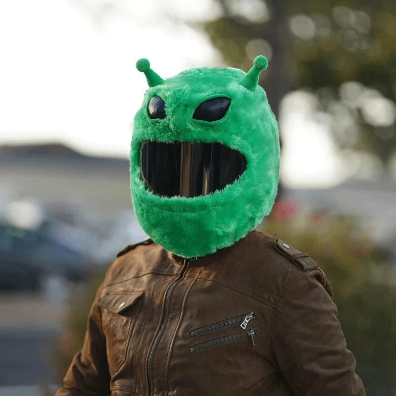 Couvre casque moto - Alien