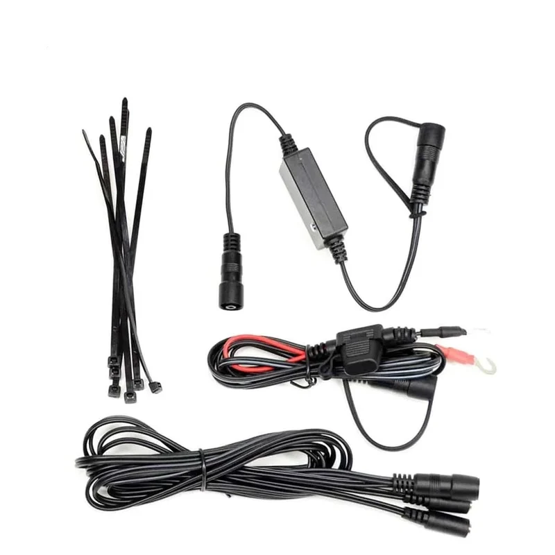 Kit Alimentation 12V pour Gant chauffant sur batterie moto