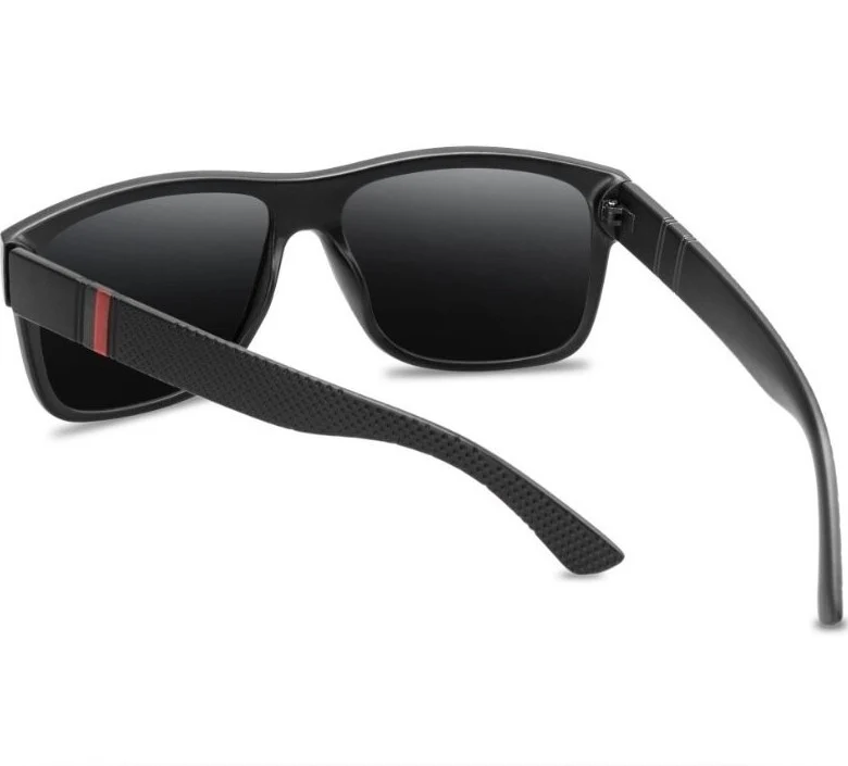 Lunette soleil moto Polarisé - Black