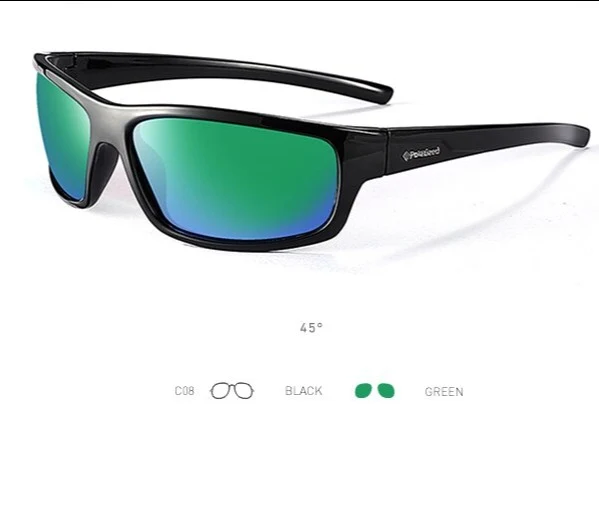 Lunette moto Harley Polarisé - Vert