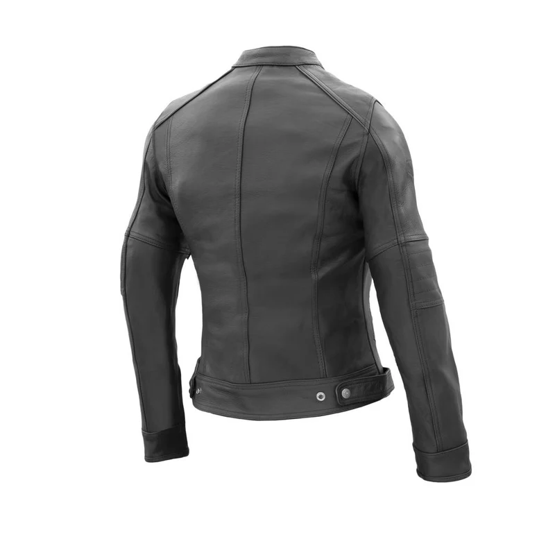 Blouson Cuir Moto Femme | Gasoline™