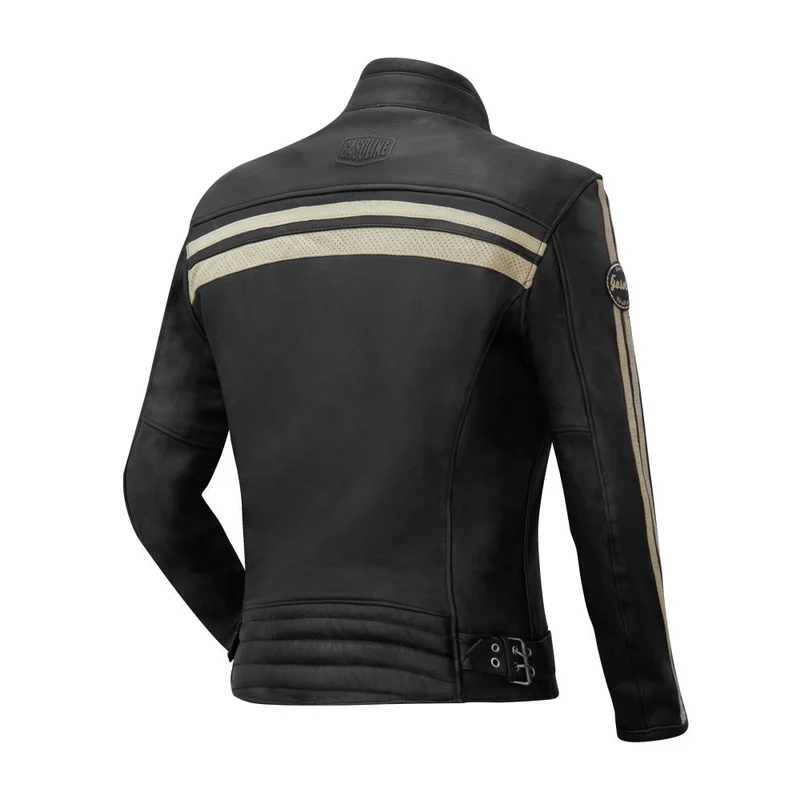 Blouson Cuir Moto Femme vintage - Gasoline ENFIELD