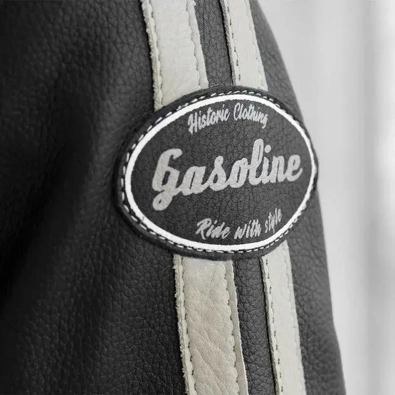 Blouson Cuir Moto Femme vintage - Gasoline ENFIELD