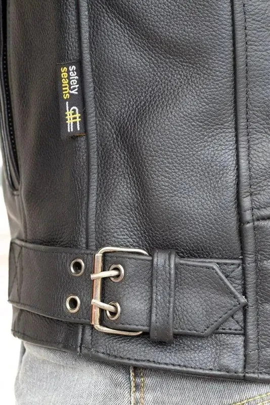 Blouson Cuir Moto Femme vintage - Gasoline ENFIELD