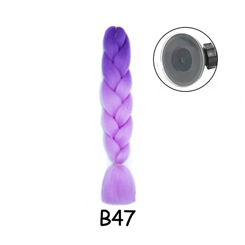 Tresse pour casque moto - Multicouleur