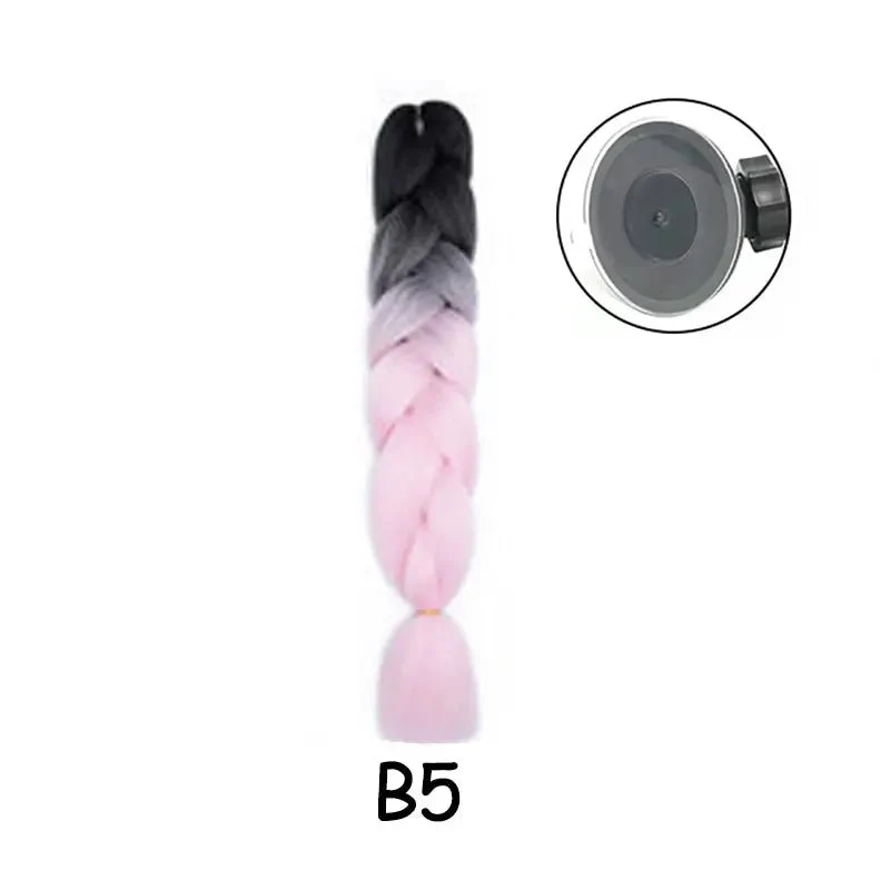 Tresse pour casque moto - Multicouleur