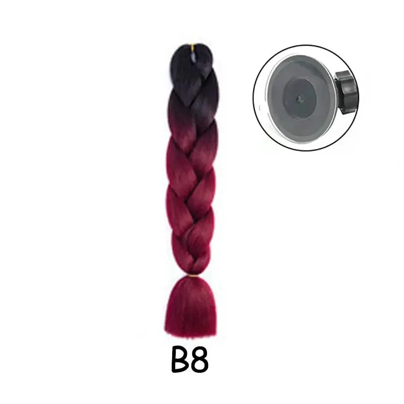 Tresse pour casque moto - Multicouleur