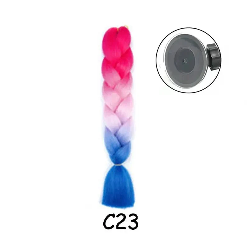 Tresse pour casque moto - Multicouleur