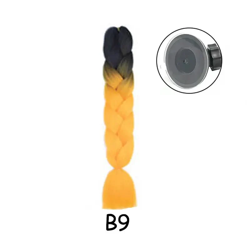 Tresse pour casque moto - Multicouleur