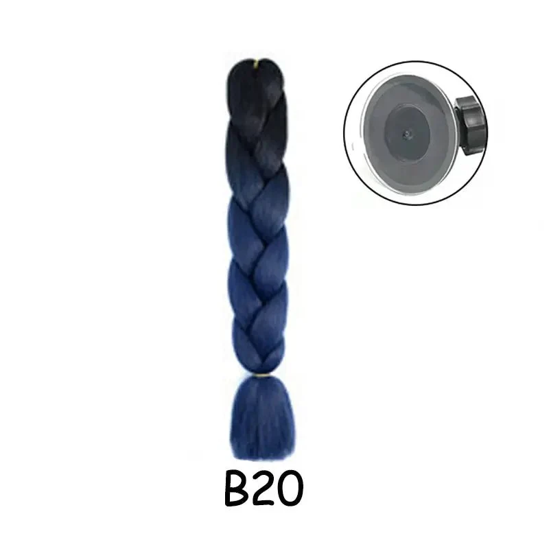Tresse pour casque moto - Multicouleur