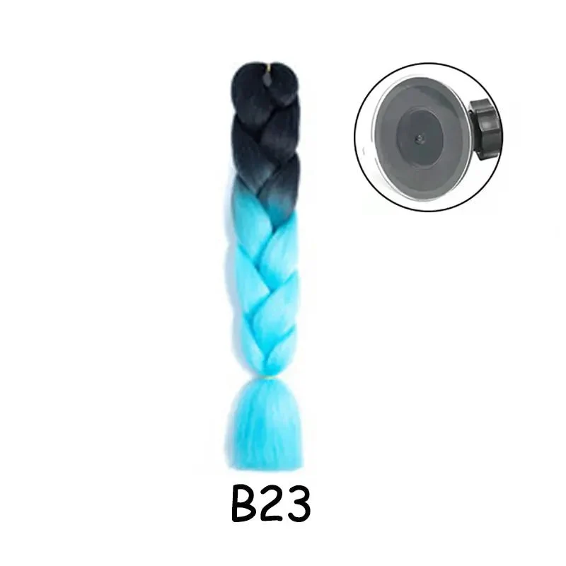 Tresse pour casque moto - Multicouleur