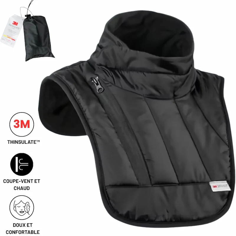 Tour de cou plastron moto | Bloque le vent. Garde la chaleur.