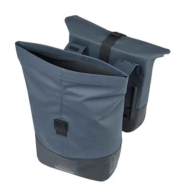 Basil Cove - double pannier bag - 28–32L - navy/black